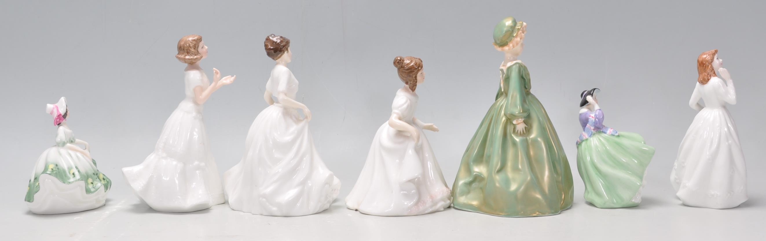 A collection of Royal Doulton figurines to include Harmony HN4096, Amanda HN3635, Royal Doulton - Image 2 of 9