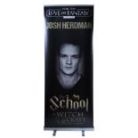 MONOPOLY EVENTS - AUTOGRAPHED BANNER - JOSH HERDMAN