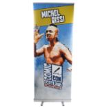 MONOPOLY EVENTS - AUTOGRAPHED BANNER - MICHEL QISSI