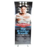 MONOPOLY EVENTS - AUTOGRAPHED BANNER - BROOKLYN BRAWLER