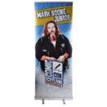 MONOPOLY EVENTS - AUTOGRAPHED BANNER - MARK BOONE JUNIOR