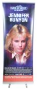 MONOPOLY EVENTS - AUTOGRAPHED BANNER - JENNIFER RUNYON