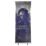 MONOPOLY EVENTS - AUTOGRAPHED BANNER - JAMES PAYTON