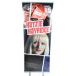 MONOPOLY EVENTS - AUTOGRAPHED BANNER - HATTIE HAYRIDGE