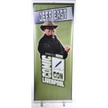 MONOPOLY EVENTS - AUTOGRAPHED BANNER - JEFF EAST