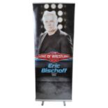 MONOPOLY EVENTS - AUTOGRAPHED BANNER - ERIC BISCHOFF