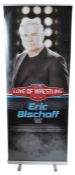 MONOPOLY EVENTS - AUTOGRAPHED BANNER - ERIC BISCHOFF