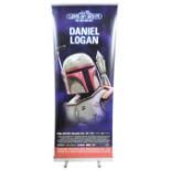 MONOPOLY EVENTS - AUTOGRAPHED BANNER - DANIEL LOGAN