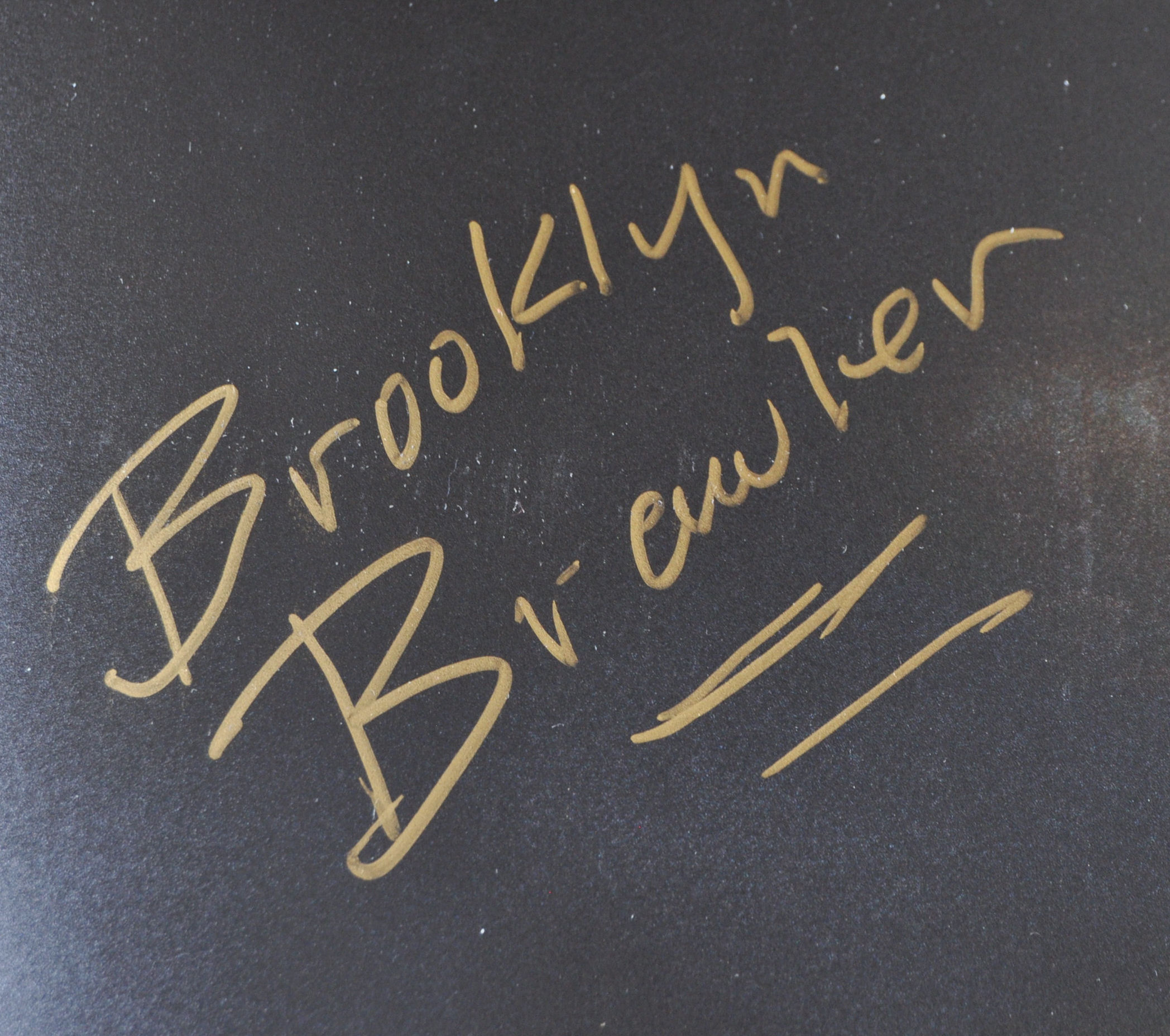 MONOPOLY EVENTS - AUTOGRAPHED BANNER - BROOKLYN BRAWLER - Image 3 of 3