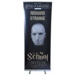 MONOPOLY EVENTS - AUTOGRAPHED BANNER - RICHARD STRANGE