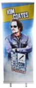 MONOPOLY EVENTS - AUTOGRAPHED BANNER - KIM COATES