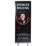 MONOPOLY EVENTS - AUTOGRAPHED BANNER - SPENCER WILDING