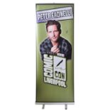 MONOPOLY EVENTS - AUTOGRAPHED BANNER - PETER FACINELLI