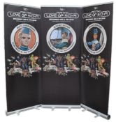 MONOPOLY EVENTS - AUTOGRAPHED BANNER - MATT ZIMMERMAN, JEREMY WILKIN, SHANE RIMMER