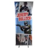 MONOPOLY EVENTS - AUTOGRAPHED BANNER - JEREMY BULLOCH