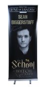 MONOPOLY EVENTS - AUTOGRAPHED BANNER - SEAN BIGGERSTAFF