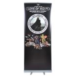 MONOPOLY EVENTS - AUTOGRAPHED BANNER - JON CAMPLING