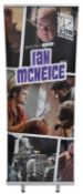 MONOPOLY EVENTS - AUTOGRAPHED BANNER - IAN MCNEICE