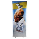 MONOPOLY EVENTS - AUTOGRAPHED BANNER - TIM ROSE