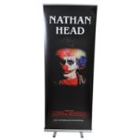 MONOPOLY EVENTS - AUTOGRAPHED BANNER - NATHAN HEAD