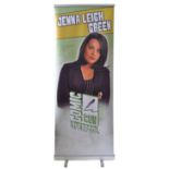 MONOPOLY EVENTS - AUTOGRAPHED BANNER - JENNA LEIGH GREEN