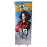 MONOPOLY EVENTS - AUTOGRAPHED BANNER - KARYN PARSONS