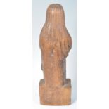 18TH CENTURY LIMEWOOD CARVING OF MARY