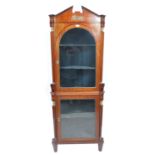 EARLY 19TH CENTURY FRENCH EMPIRE MAHOGANY CORNER C