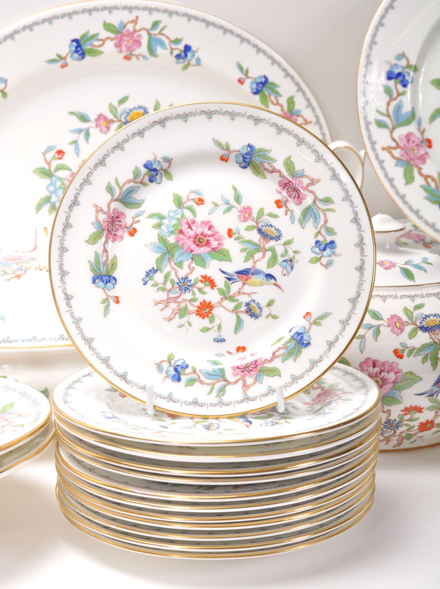 Aynsley Pembroke - A Bone China English part dinner / tea and coffee service by Aynsley hand painted - Bild 11 aus 29