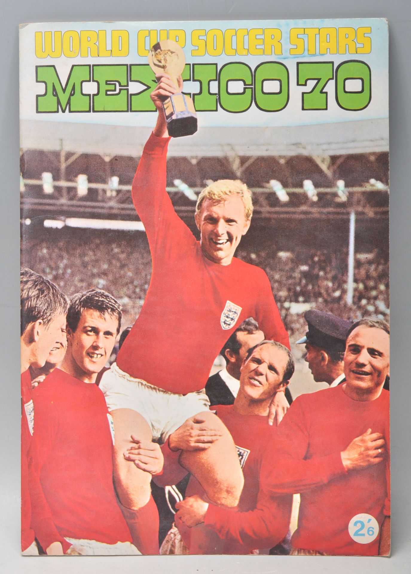 A good 1970's Mexico 70 world cup soccer football stars sticker album complete. Measures 34.5 cm