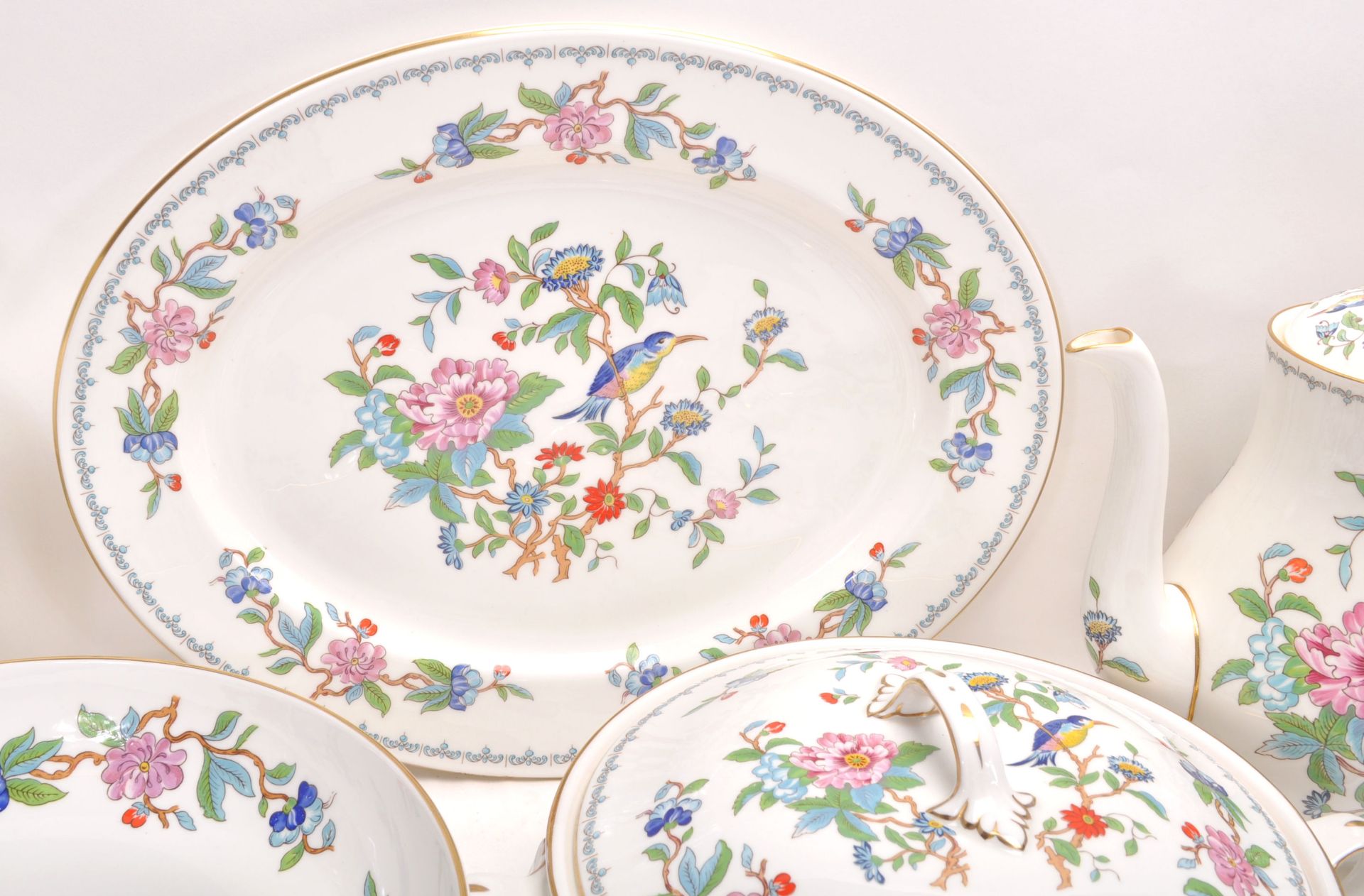 Aynsley Pembroke - A Bone China English part dinner / tea and coffee service by Aynsley hand painted - Bild 25 aus 29