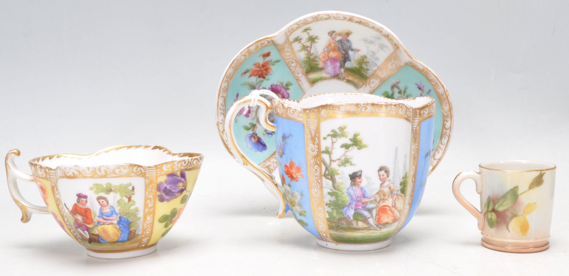 An group of antique 19th Century porcelain to incl - Bild 5 aus 18