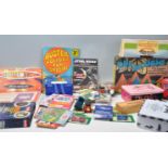 TOY - older selection. Diecast model vehicles, games etc in banana box. Good variety.