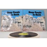 A vinyl long play LP record album by Deep Purple – In Rock – Original Harvest 2nd U.K. Press  – SHVL