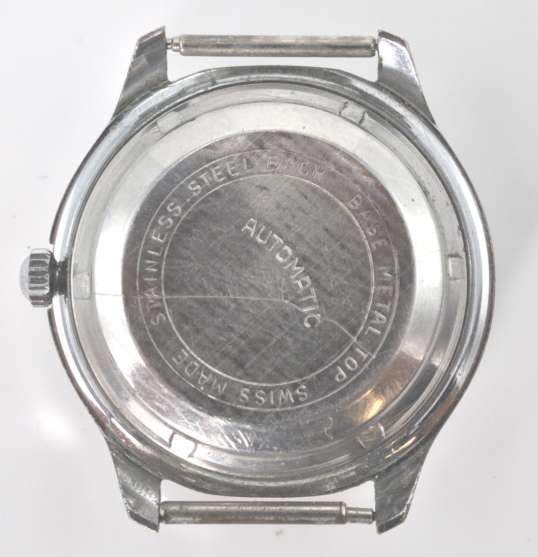A vintage gentleman's Marcel & Cie automatic unbreakable mainspring wrist watch having a silvered - Bild 3 aus 6