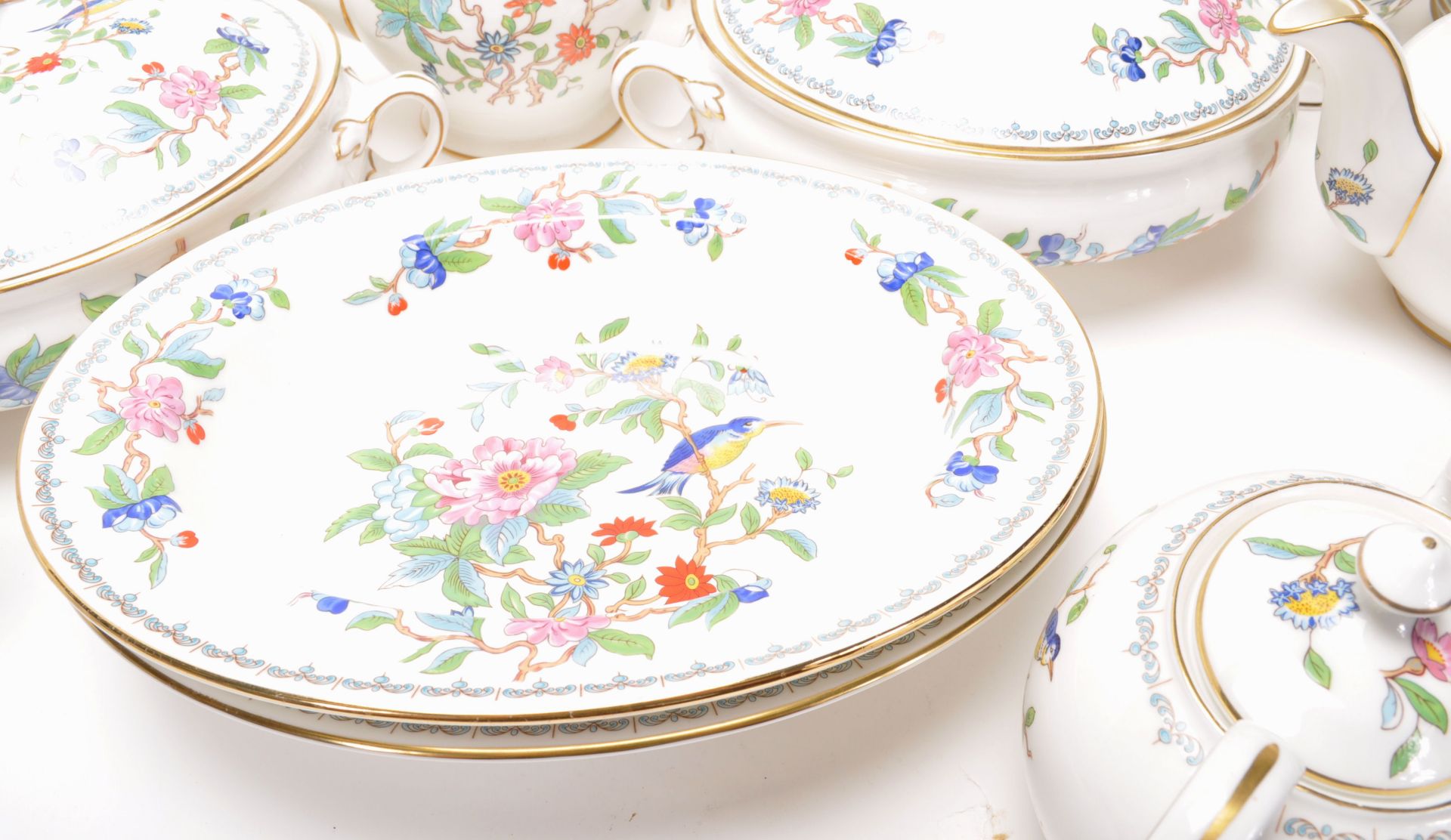 Aynsley Pembroke - A Bone China English part dinner / tea and coffee service by Aynsley hand painted - Bild 17 aus 29