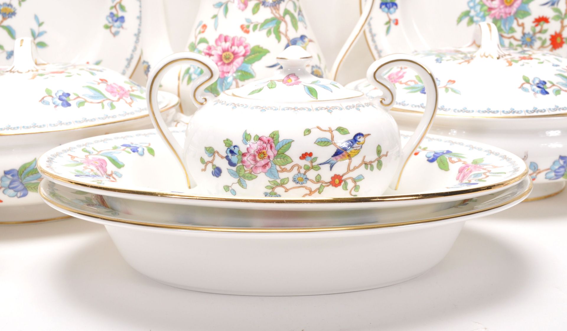 Aynsley Pembroke - A Bone China English part dinner / tea and coffee service by Aynsley hand painted - Bild 16 aus 29