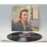 A vinyl long play LP record album by Gene Vincent – A Gene Vincent Record Date With The Blue