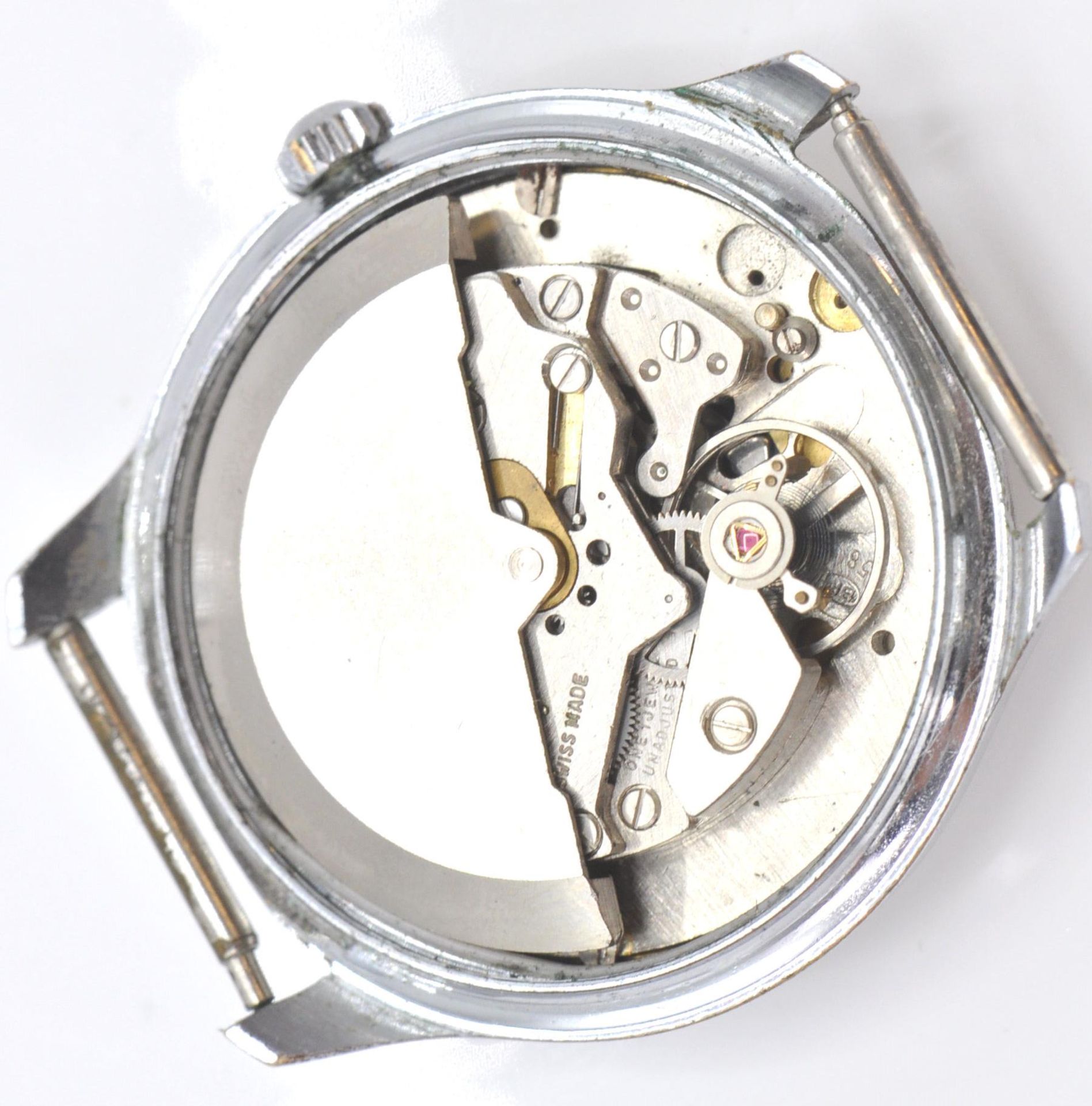 A vintage gentleman's Marcel & Cie automatic unbreakable mainspring wrist watch having a silvered - Bild 6 aus 6