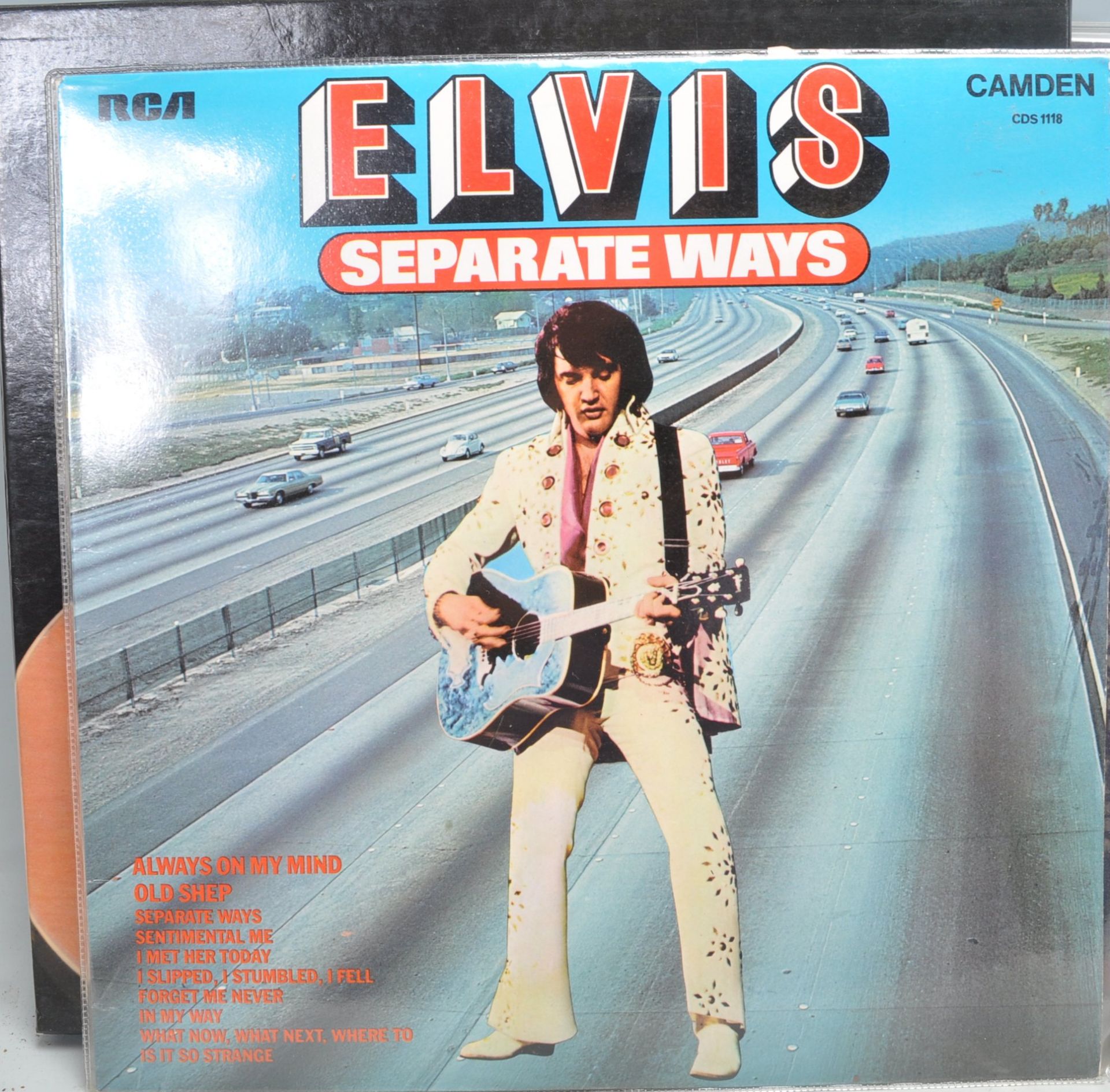 A group of vinyl long play LP record albums by Elvis Presley to include Separate Ways, The - Bild 8 aus 8