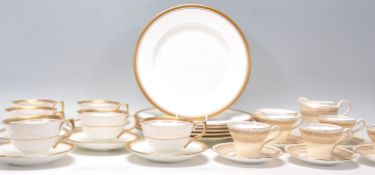 Aynsley - Two Fine Bone China English part dinner / tea and coffee services. One service by