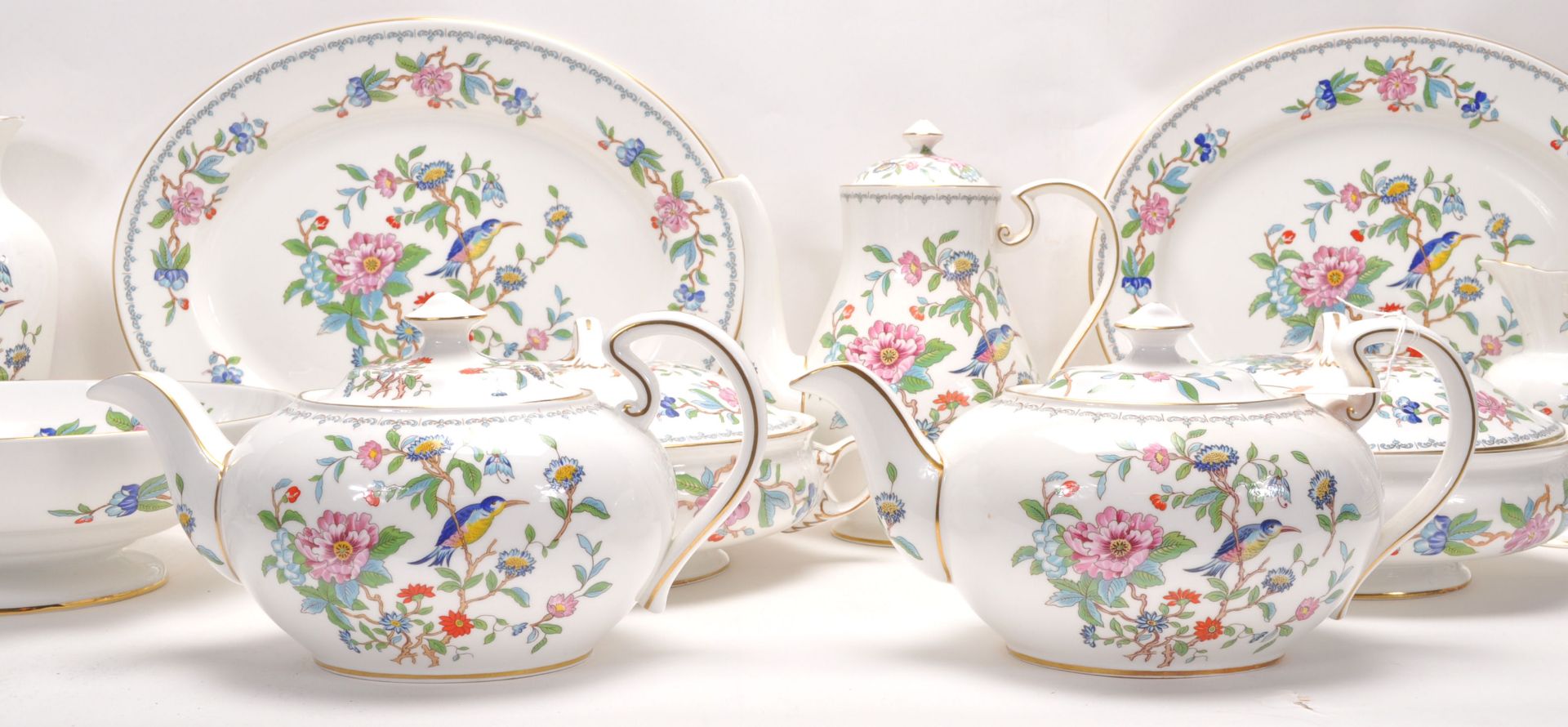 Aynsley Pembroke - A Bone China English part dinner / tea and coffee service by Aynsley hand painted - Bild 21 aus 29