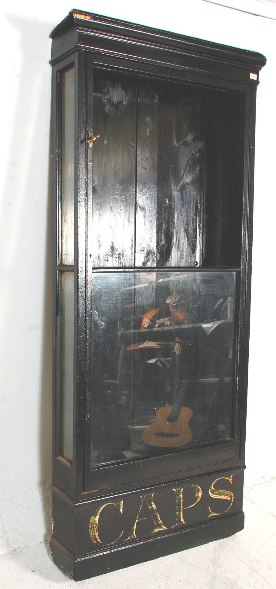 A 19th century Victorian shop haberdashery  display unit / display cupboard having a glazed door - Image 5 of 7