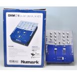 DJ Equipment - A boxed Numark DXM Series 01 USB, 24 Bit Digital Mixer within original box. Part of a
