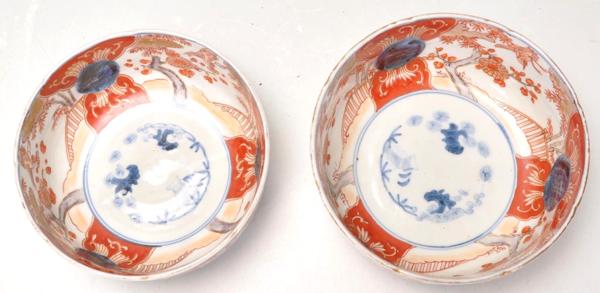 A pair of early 20th Century Chinese ceramic Imari - Bild 6 aus 7