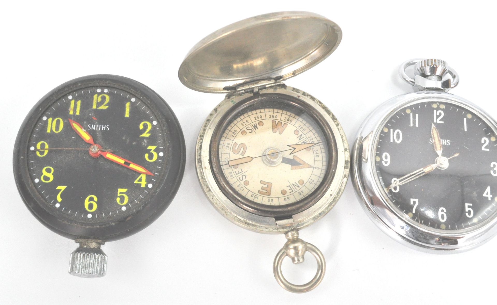 A selection of vintage pocket watches to include a gold plated pocket watch with with enamelled face - Bild 5 aus 5