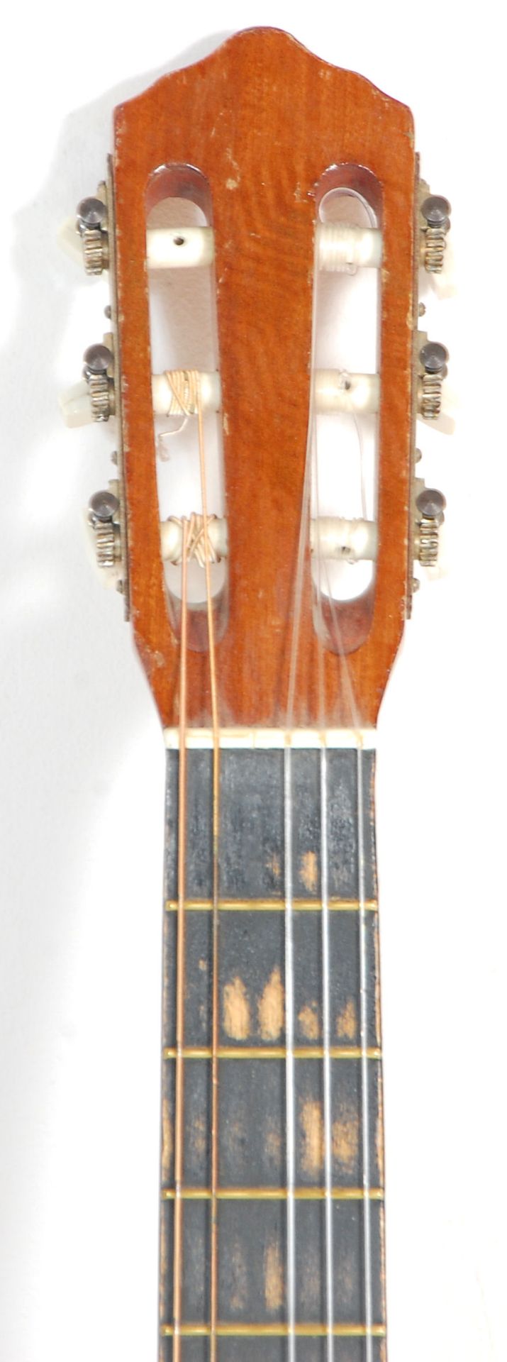 Two vintage six string acoustic guitars. One being a Hispot model 9625 NA and the other a - Bild 4 aus 8