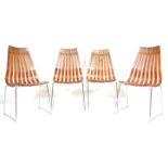 HANS BRATTRUD HOVE MOBLER SCANIA SENIOR SET OF FOUR CHAIRS