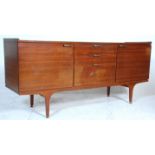 A 1960's EON Elliots Of Newbury  retro vintage teak wood sideboard credenza having bank of