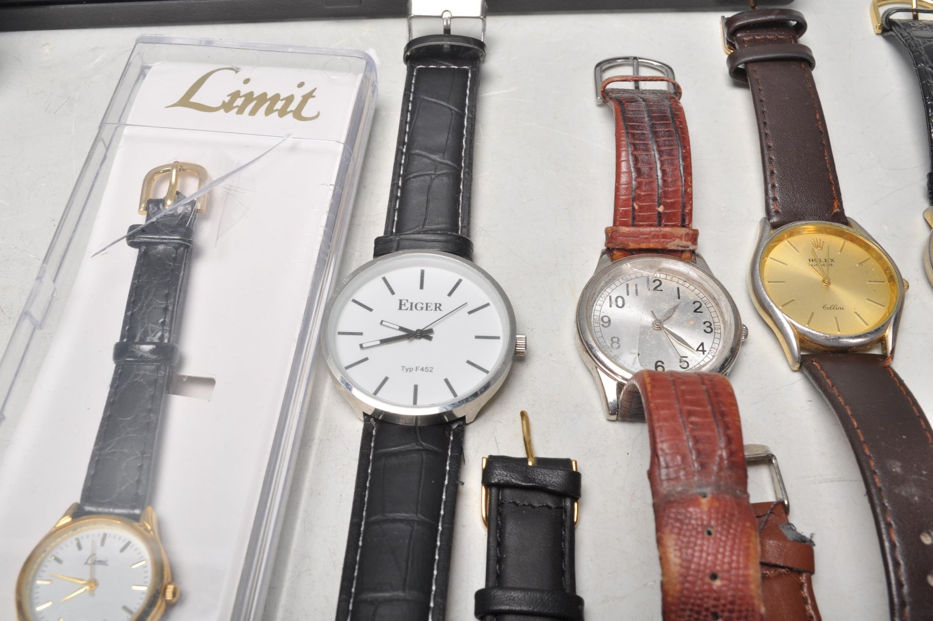 A collection of vintage mixed watches of various styles, brands include Limit, Everite, Ingersoll, - Bild 8 aus 12